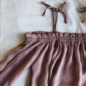 LA Hearts Flowy off-the-shoulder Top - Size Small